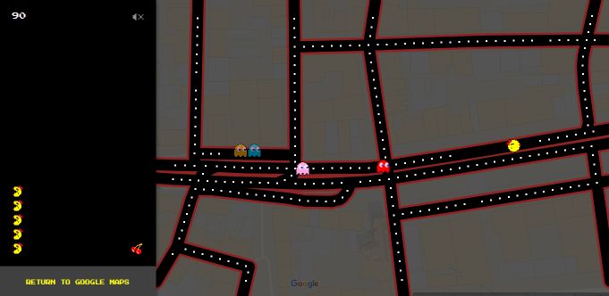 Pacman_Google_Maps