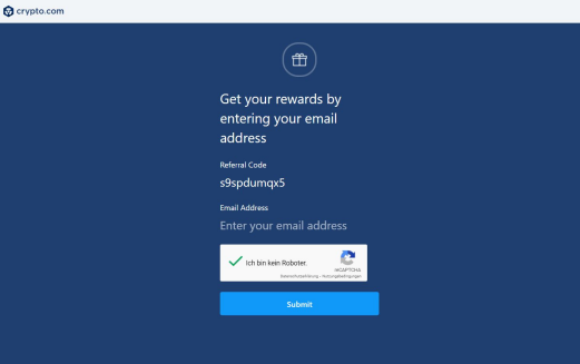 Crypto.com Referral Code Registrierung